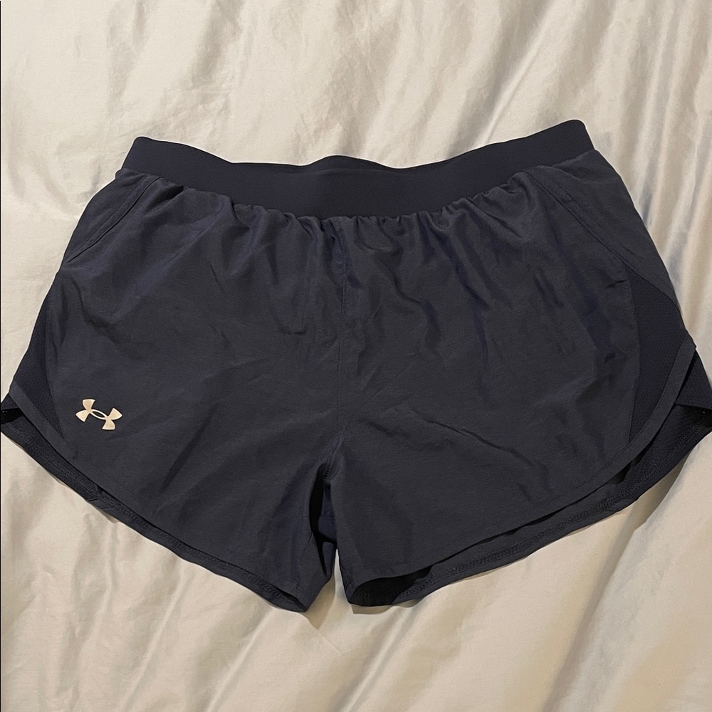 Under Armour Navy Athletic Shorts Lightweight Breathable